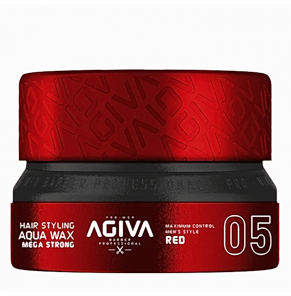 Agiva Hair Wax 05 - Mega Strong Aqua Wax - 155ml Agiva Hair Wax 05 - Mega Strong Aqua Wax - 155ml