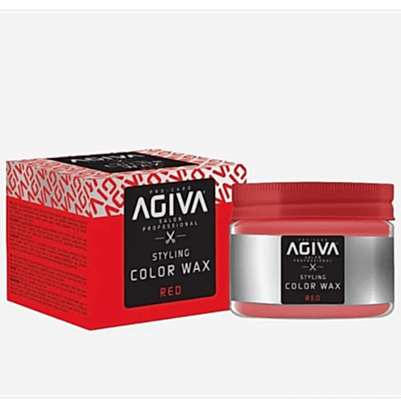 Agiva Color Wax Red - 120ml - Cu nuantare rosu Agiva Color Wax Red - 120ml - Cu nuantare rosu