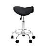 Salonshop - scaun ucenic pentru coafura/frizerie - negru - Ref.14039