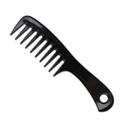 Pieptene Ragnar Negru cu dinti largi 07366/50