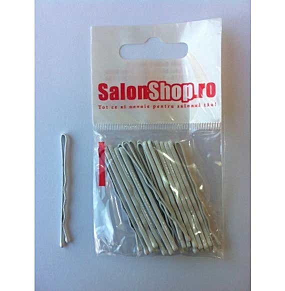 Salonshop- Agrafe albe 5 cm, 20buc Salonshop- Agrafe albe 5 cm, 20buc