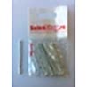 Salonshop- Agrafe albe 5 cm, 20buc
