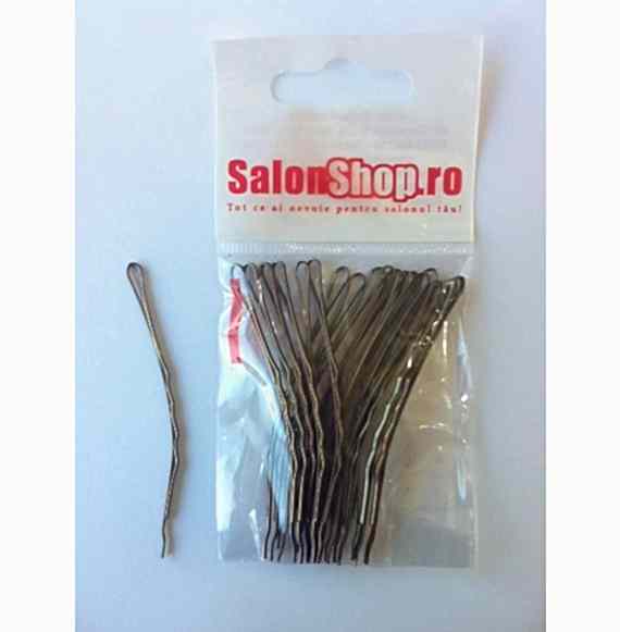Salonshop- Agrafe maro curbate 7cm, 20buc Salonshop- Agrafe maro curbate 7cm, 20buc