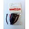 Salonshop- Agrafe negre curbate 5cm, 20buc