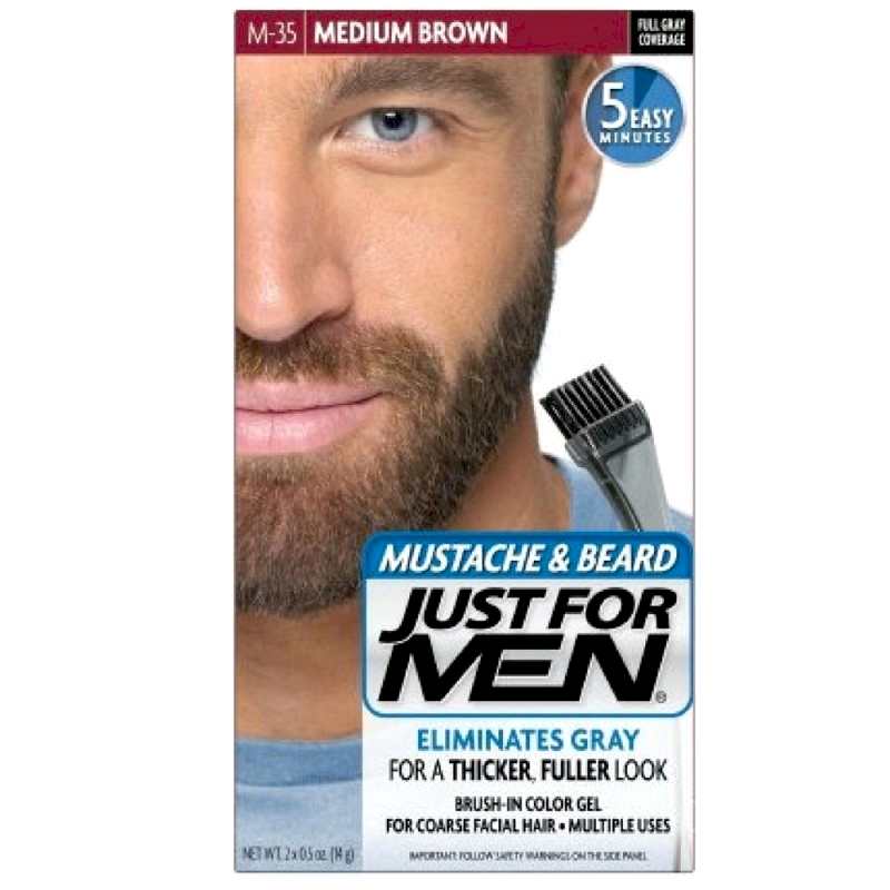 Medium Brown - M-35 - Vopsea de barba - Just For Men Medium Brown - M-35 - Vopsea de barba - Just For Men