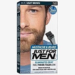 Light Brown - M-25 - Vopsea de barba - Just For Men