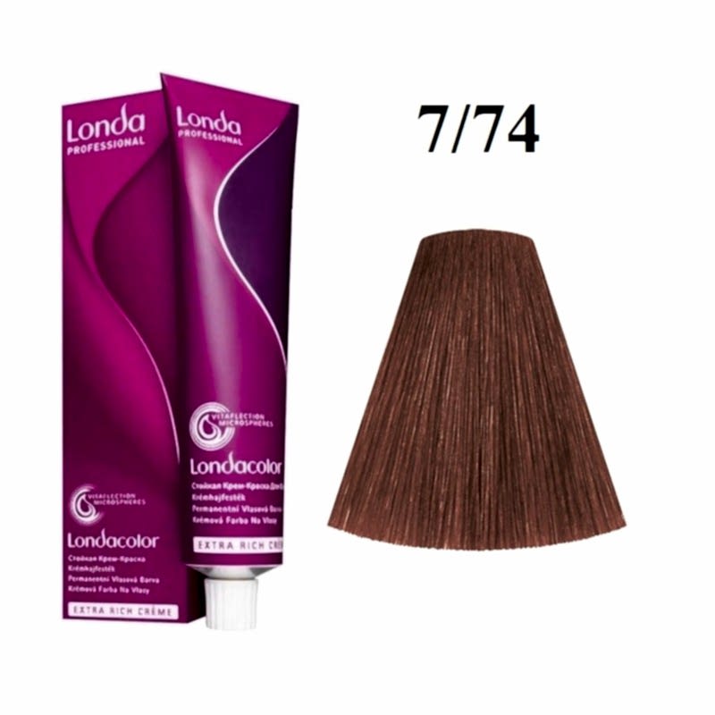 7/74 - LondaColor - Vopsea de par - Londa Professionals - 60 ml 7/74 - LondaColor - Vopsea de par - Londa Professionals - 60 ml