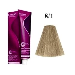 8/1 - Blond Deschis Cenusiu - LondaColor - Vopsea de par - Londa Professionals - 60 ml