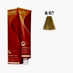 8/07- Blond Deschis Natural Castaniu - LondaColor - Vopsea fara amoniac - Nuantator - 60 ml