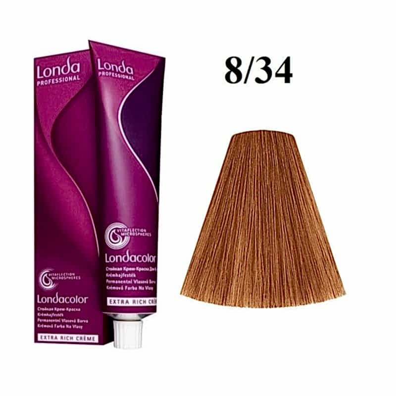 8/34 - LondaColor - Vopsea de par - Londa Professionals - 60 ml 8/34 - LondaColor - Vopsea de par - Londa Professionals - 60 ml