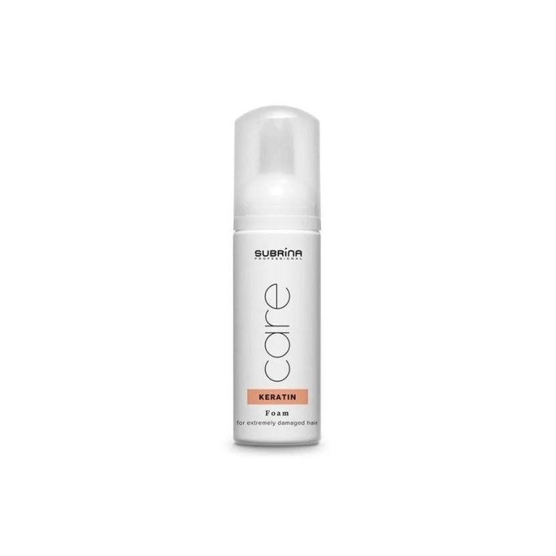 Subrina Care Keratin Foam Spuma Leave-in pentru par degradat - 150ml Subrina Care Keratin Foam Spuma Leave-in pentru par degradat - 150ml