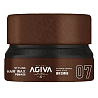 Agiva Hair Wax 07 - Pomade Shine Finish High Control Brown - 155ml