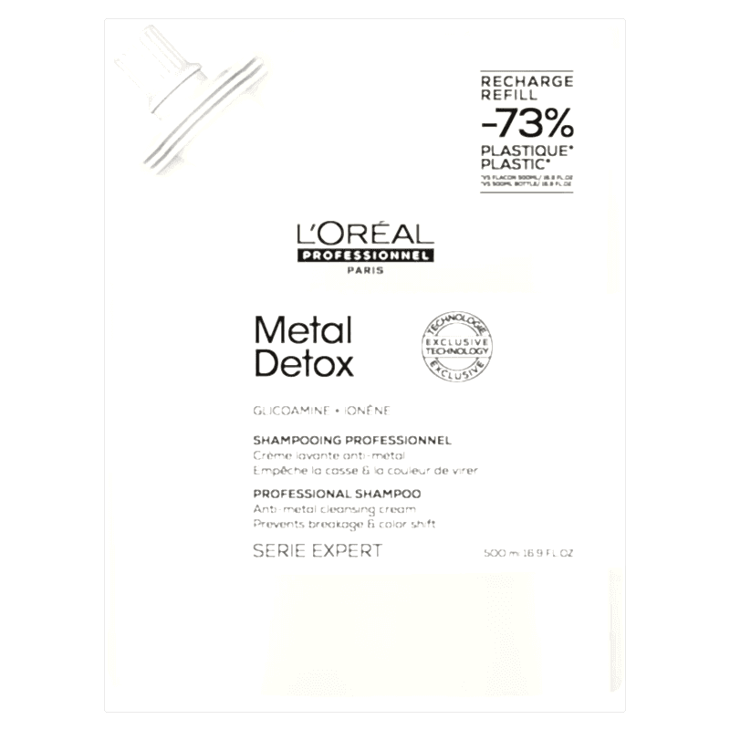 Loreal Metal Detox Sampon Refill - 500ml Loreal Metal Detox Sampon Refill - 500ml
