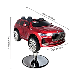 Salonshop - scaun frizerie copii - masinute red bmw