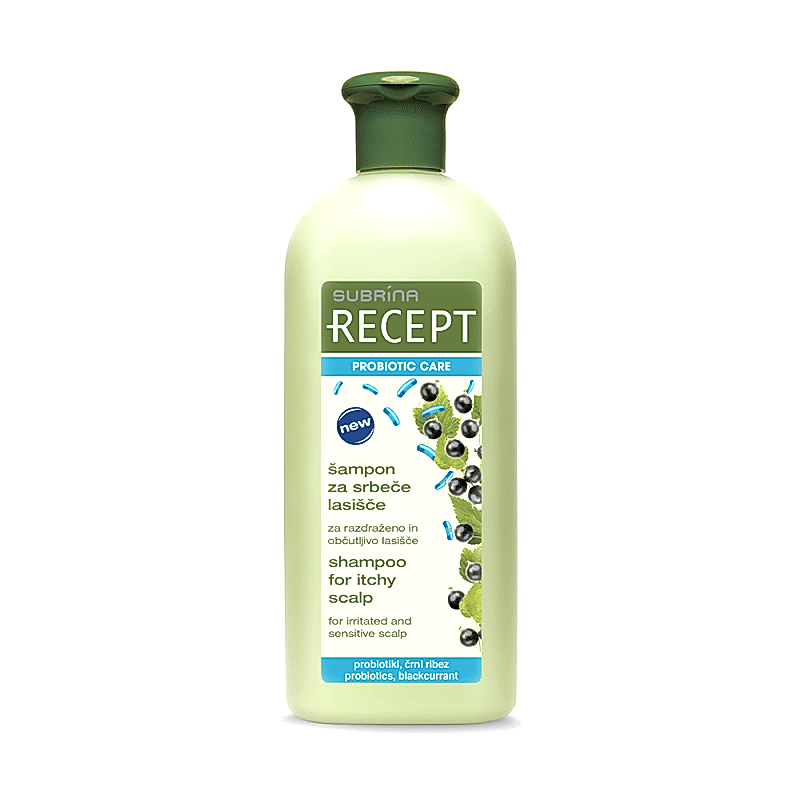 Subrina Recept Probiotic Sampon pentru scalp iritat - 400ml