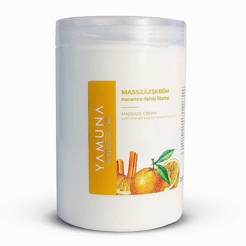 Cremă pentru masaj grasă cu portocale si scorțișoară | 1000 ml | Yamuna Professional Cremă pentru masaj grasă cu portocale si scorțișoară | 1000 ml | Yamuna Professional