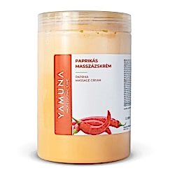 Cremă pentru masaj anticelulită cu ardei iute - yamuna - 1000 ml