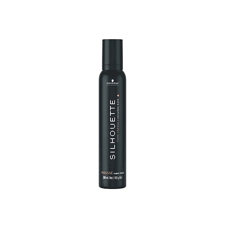 Schwarzkopf - Silhouette negru - spuma super hold - 200ml