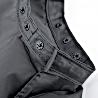PB Pelerina de tuns 159*145cm Negru cu capse