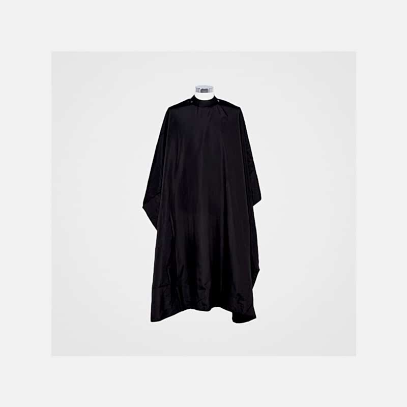 PB Pelerina de tuns 159*145cm Negru cu capse PB Pelerina de tuns 159*145cm Negru cu capse