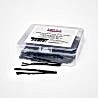 PB Set agrafe ondulate negre 59mm - 150buc