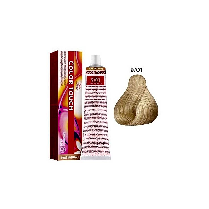 9/01 - Pure Naturals - Color Touch - Wella Professionals - 60 ml 9/01 - Pure Naturals - Color Touch - Wella Professionals - 60 ml