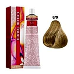 8/0 - Pure Naturals - Color Touch - Wella Professionals  - 60 ml