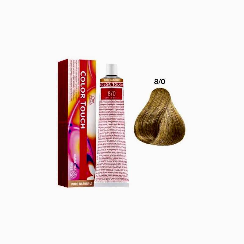 8/0 - Pure Naturals - Color Touch - Wella Professionals - 60 ml 8/0 - Pure Naturals - Color Touch - Wella Professionals - 60 ml