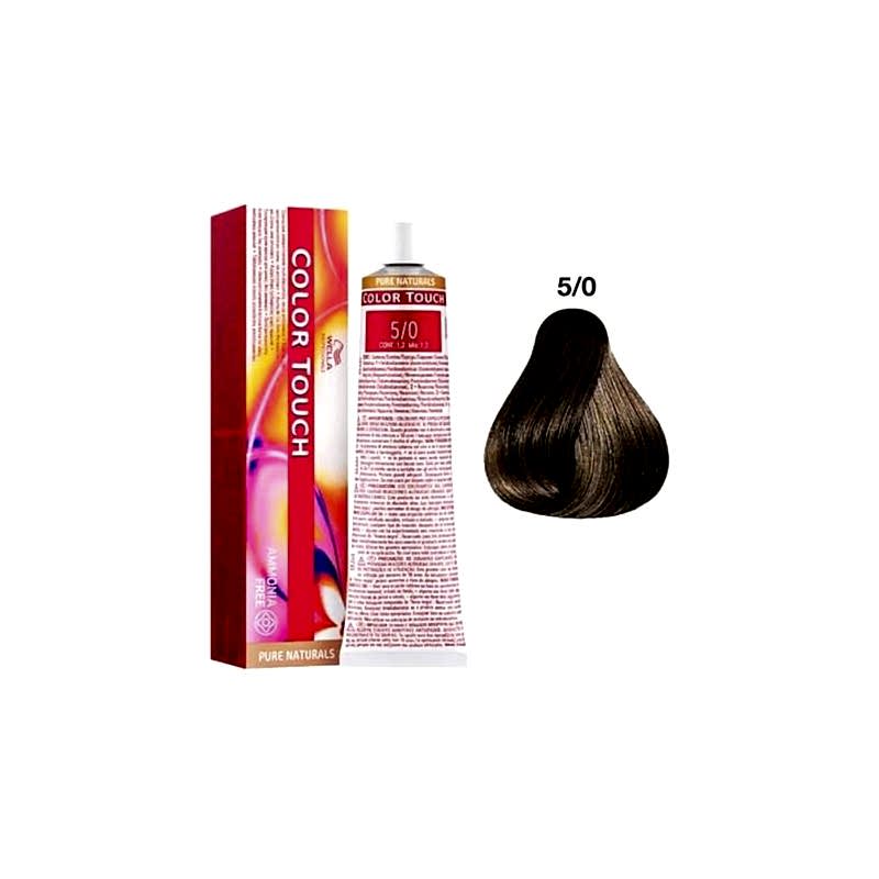 5/0 - Pure Naturals - Color Touch - Wella Professionals - 60 ml 5/0 - Pure Naturals - Color Touch - Wella Professionals - 60 ml