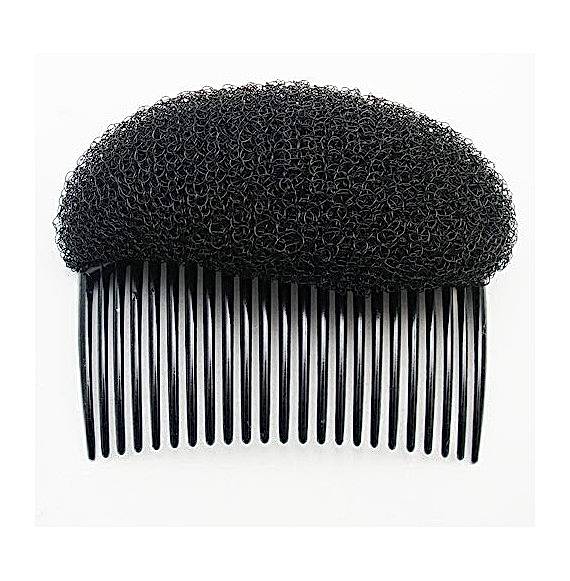 Burete mini breton - cu agrafa- negru
