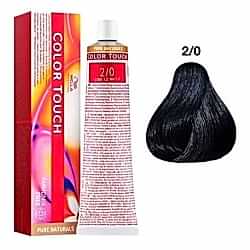 2/0 - Pure Naturals - Color Touch - Wella Professionals  - 60 ml