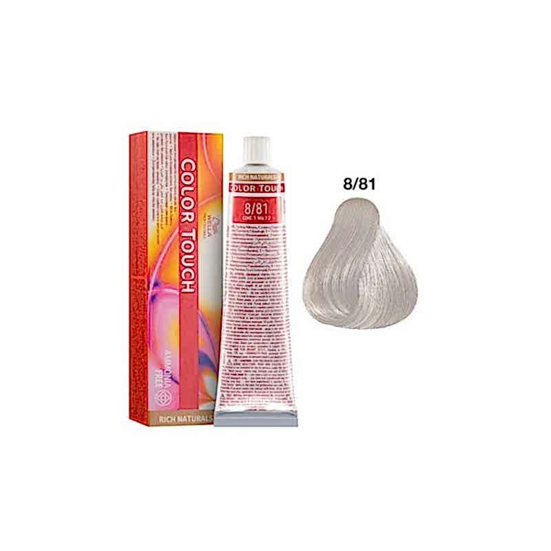 8/81- Rich Naturals - Color Touch - Wella Professionals - 60 ml 8/81- Rich Naturals - Color Touch - Wella Professionals - 60 ml