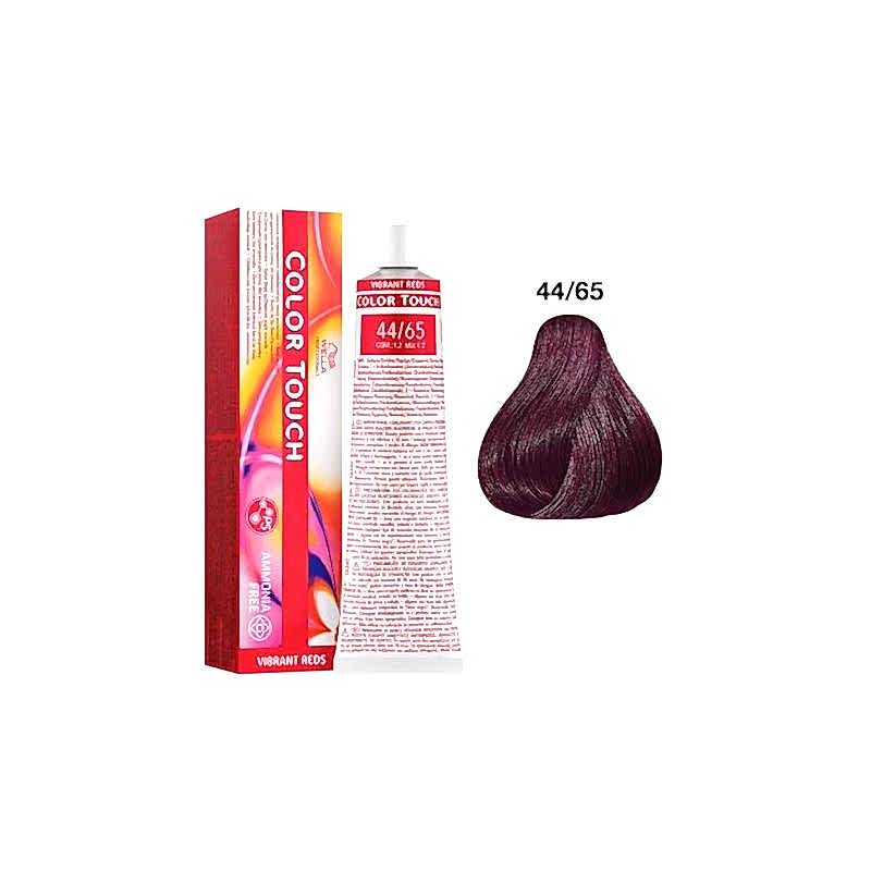 44/65 - Vibrant Reds - Color Touch - Wella Professionals - 60 ml 44/65 - Vibrant Reds - Color Touch - Wella Professionals - 60 ml