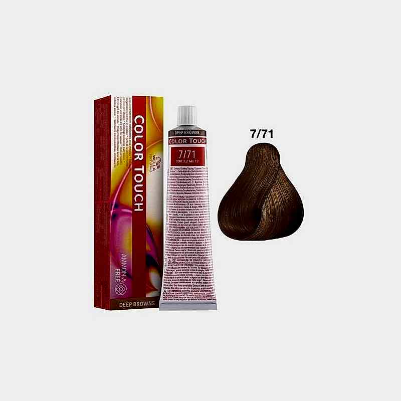 7/71 - Deep Browns - Color Touch - Wella Professionals - 60 ml 7/71 - Deep Browns - Color Touch - Wella Professionals - 60 ml