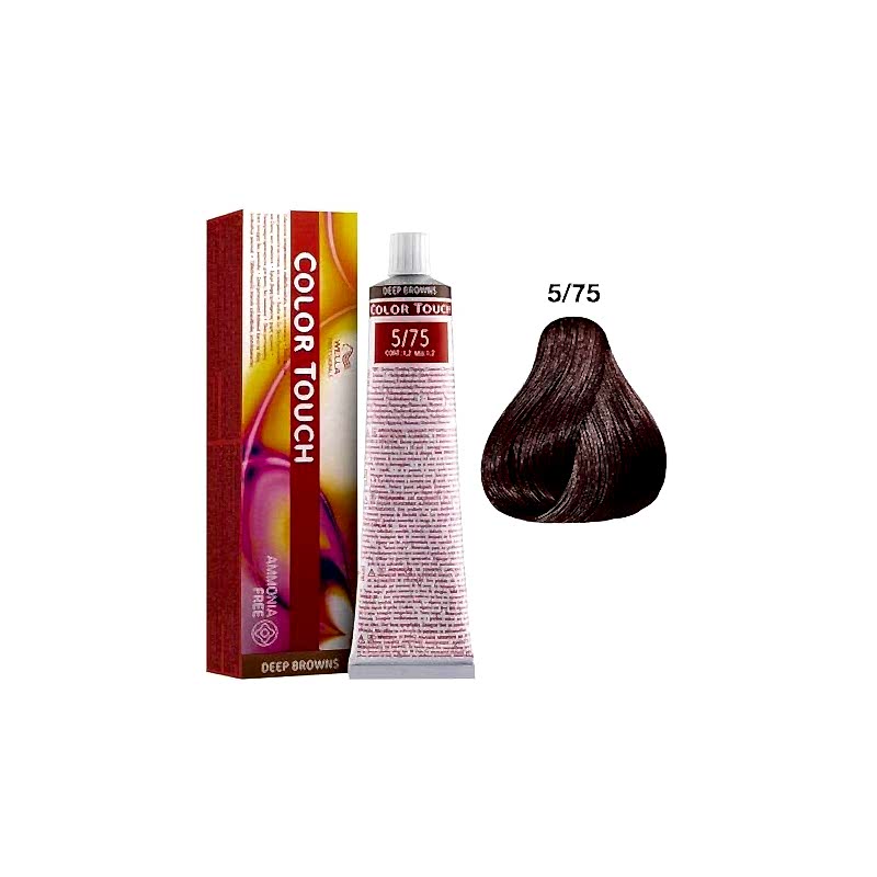 5/75 - Deep Browns - Color Touch - Wella Professionals - 60 ml 5/75 - Deep Browns - Color Touch - Wella Professionals - 60 ml