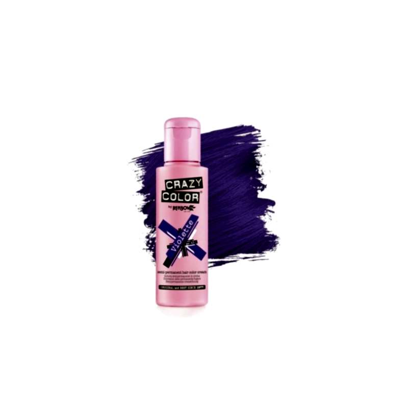 Nr. 43. - Violette - Crazy Color - Vopsea de păr semipermanentă - 100 ml
