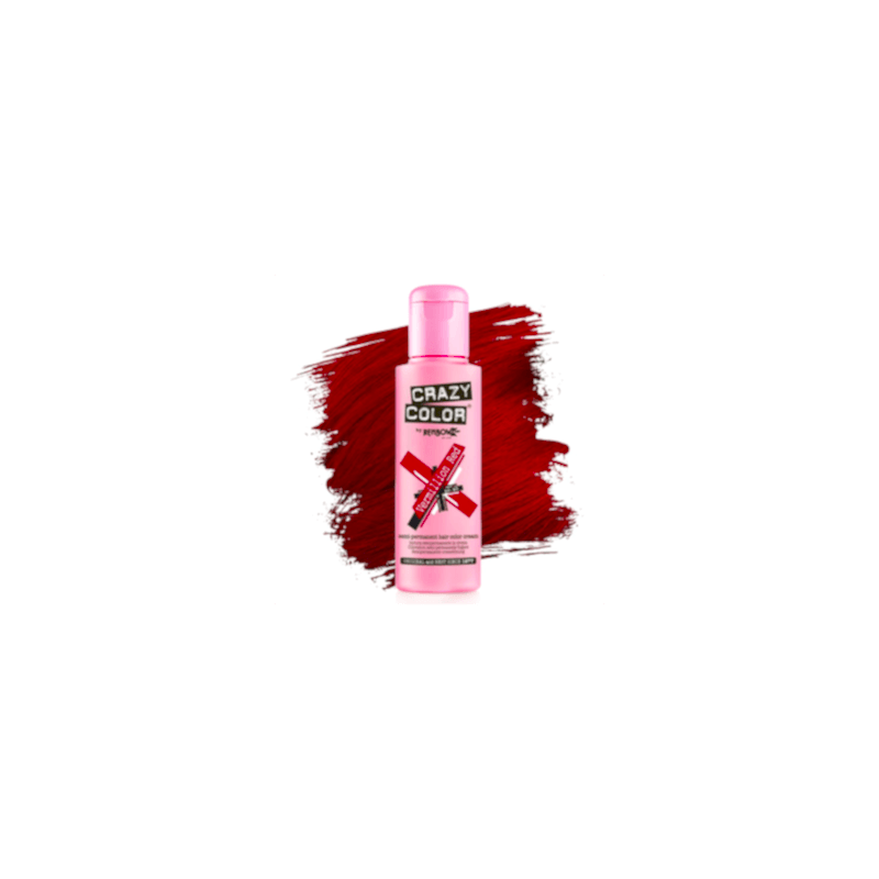 Nr. 40. - Vermillion Red - Crazy Color - Vopsea de păr semipermanentă - 100 ml