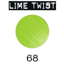 Nr. 68. - Lime Twist - Crazy Color - Vopsea de păr semipermanentă - 100 ml