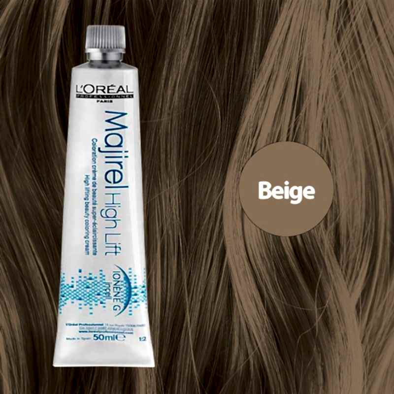 L'oreal Professionel - Vopsea de par - Majirel High Lift - Beige 50ml L'oreal Professionel - Vopsea de par - Majirel High Lift - Beige 50ml