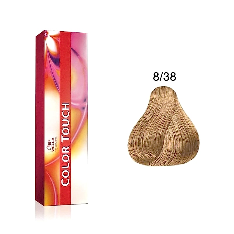 8/38 - Pure Naturals - Color Touch - Wella Professionals - 60 ml 8/38 - Pure Naturals - Color Touch - Wella Professionals - 60 ml