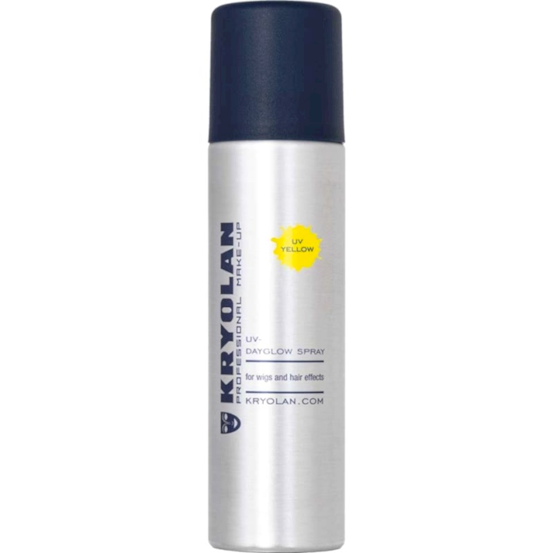 Kryolan Professional - Spray colorat - UV Yellow Kryolan Professional - Spray colorat - UV Yellow