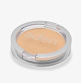 Pudră compactă pentru fată - Nr. 03 - Soft Honey - 15 gr -  Aden Cosmetics
