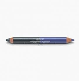Creion dublu gros pentru ochi - black/lilac - Aden cosmetics