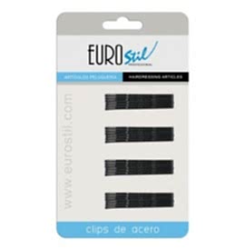Eurostil - Set agrafe negre - 50MM - 24buc - 01609/50