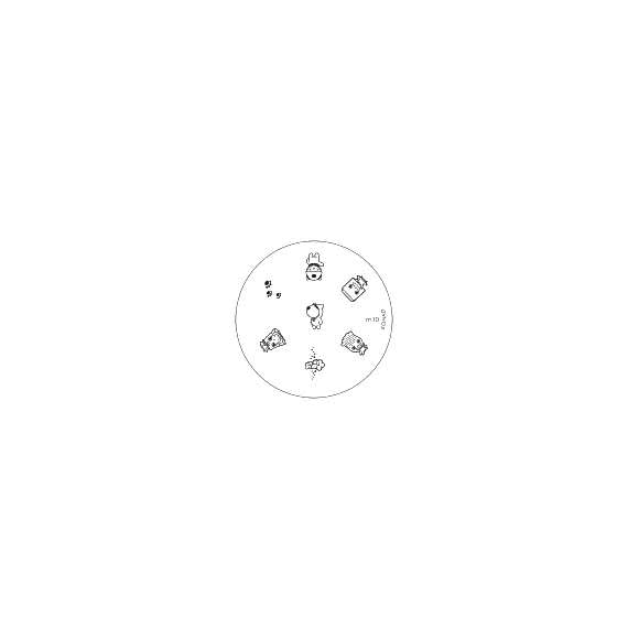 Konad - Discheta cu modele - M10 Konad - Discheta cu modele - M10