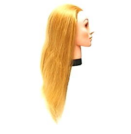 Eurostil - Cap de papusa din par natural - 45-50 cm - 02544